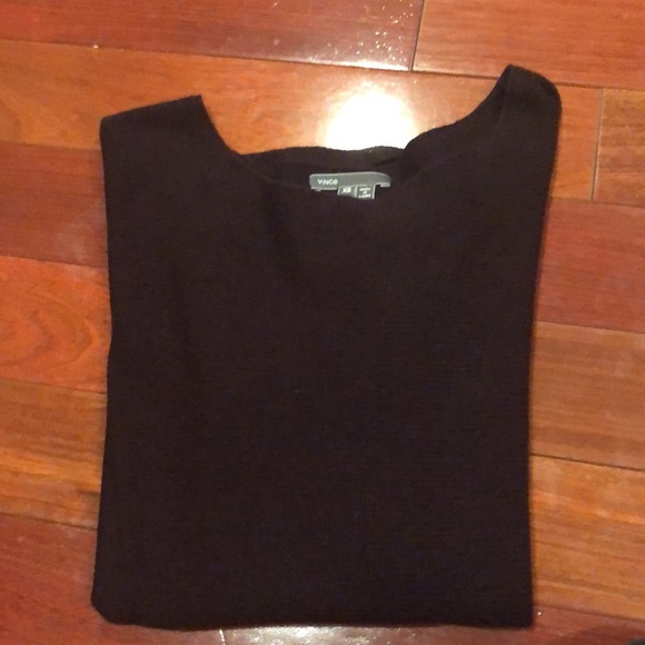 Vince wool and cashmere scoop neck sweater - Picture 11 of 11